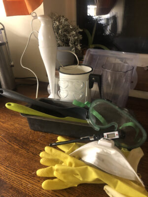 Töövahendid seebi tegemiseks